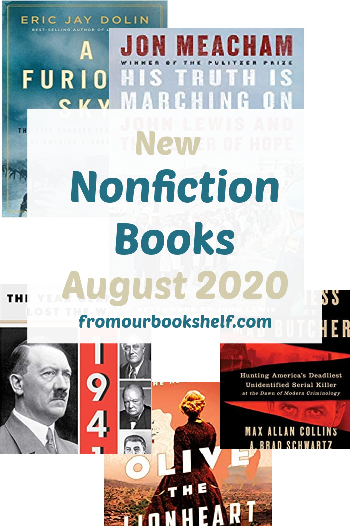 List of Nonfiction Book Releases August 2020