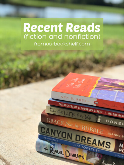 List of Recent Nonfiction and Fiction Reads