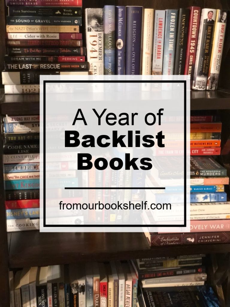 A Year of Backlist Books - From Our Bookshelf