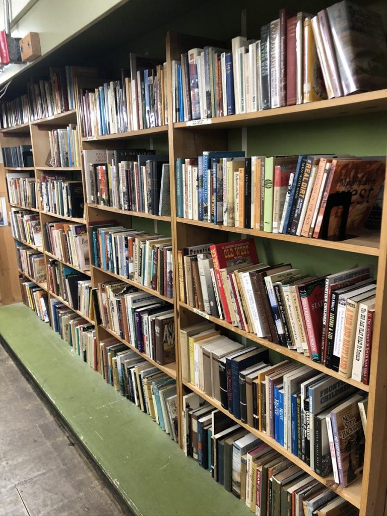 Recycled Books Denton Texas Bookshelf