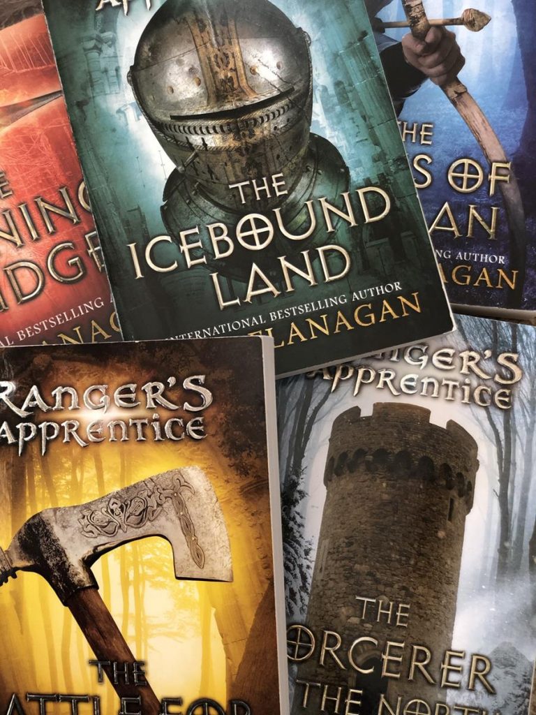 The Ranger's Apprentice Series by John Flanagan book covers