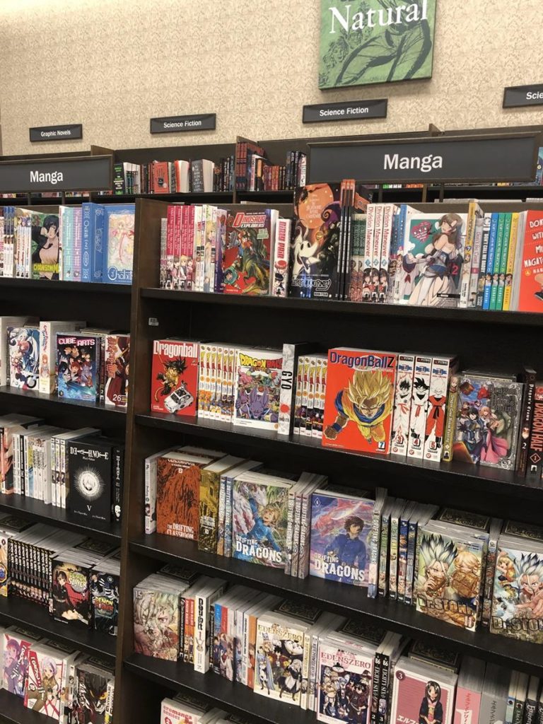 Bookstores Manga books