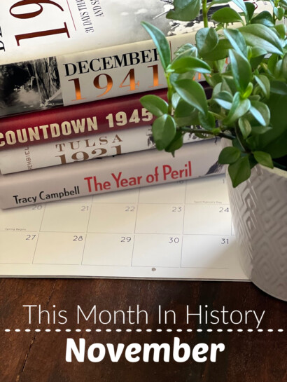 This Month In History November