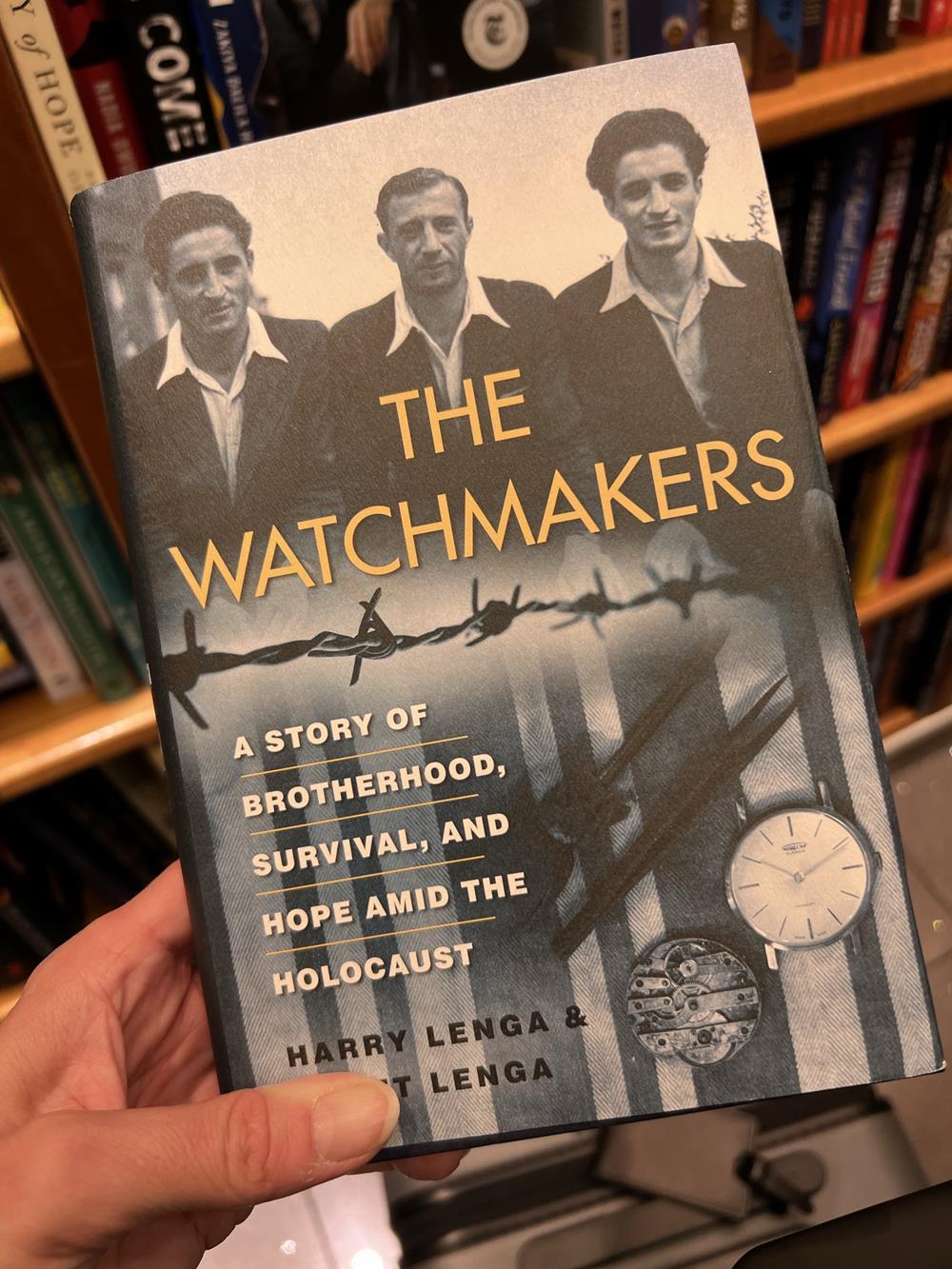 Watchmakers book and list of books read in October