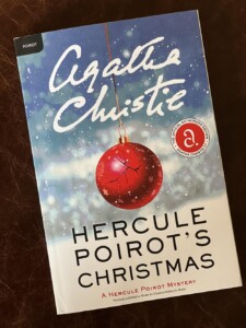 Hercule Poirot Christmas book covers