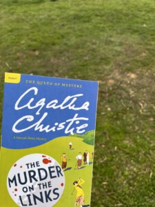 The Murder On the Links book cover