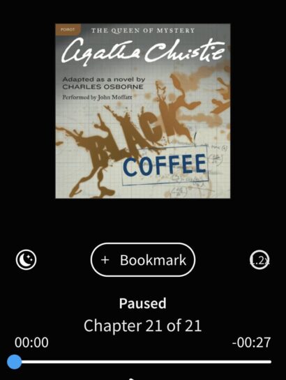 Black Coffee audiobook review