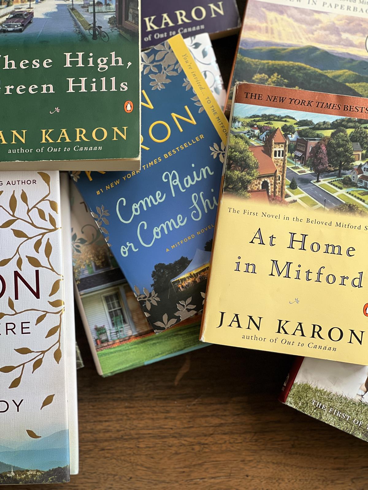 The Mitford books by Jan Karon in order