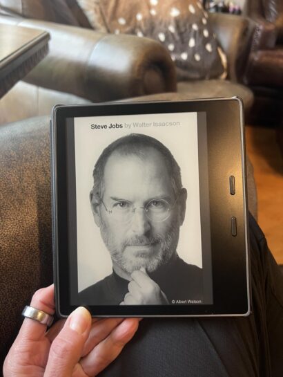 Steve Jobs book on Kindle