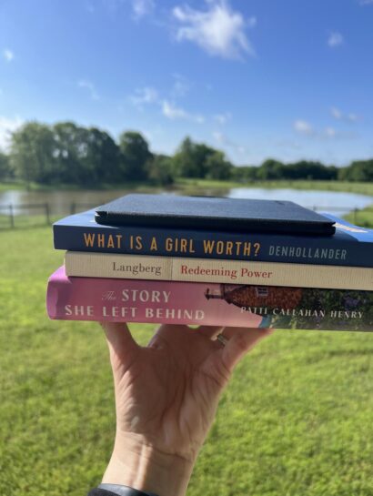 What I Read April 2025 stack of books