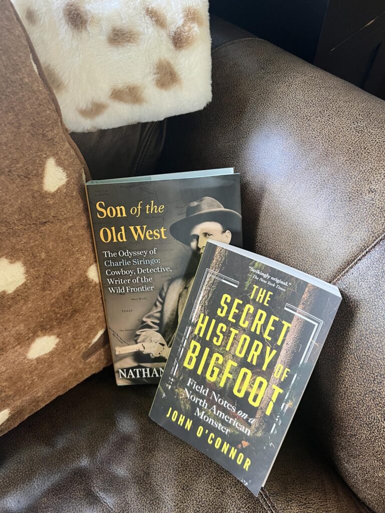 books bought at Dudley's books in Bend Oregon