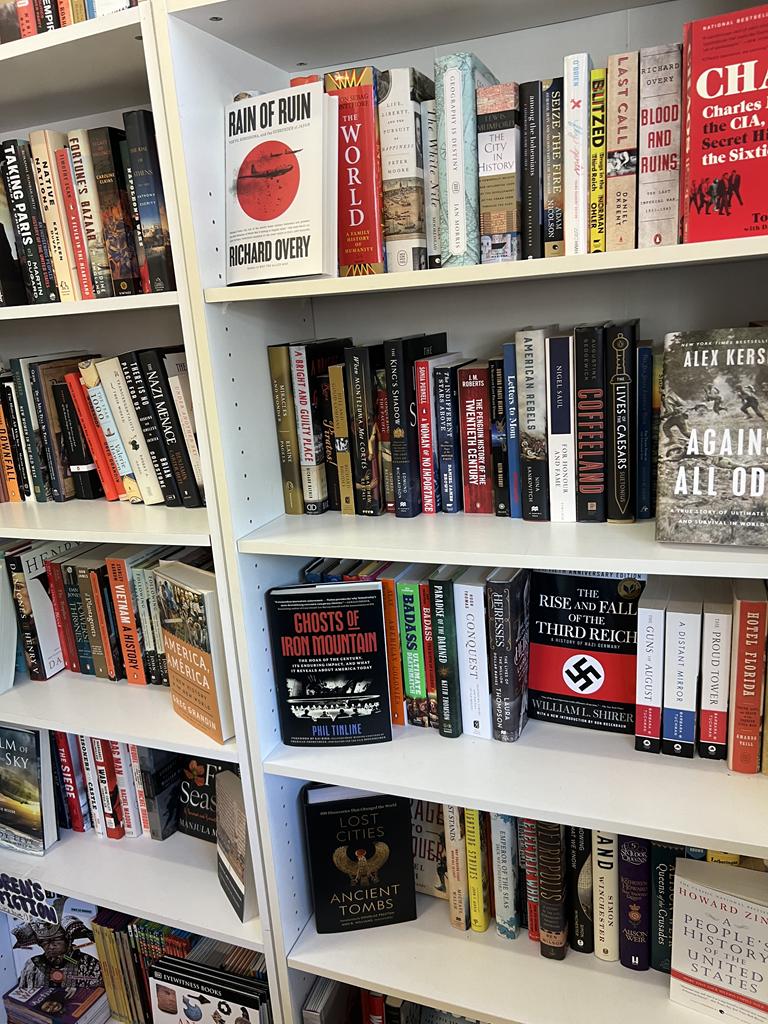 Pegasus books bookshelves