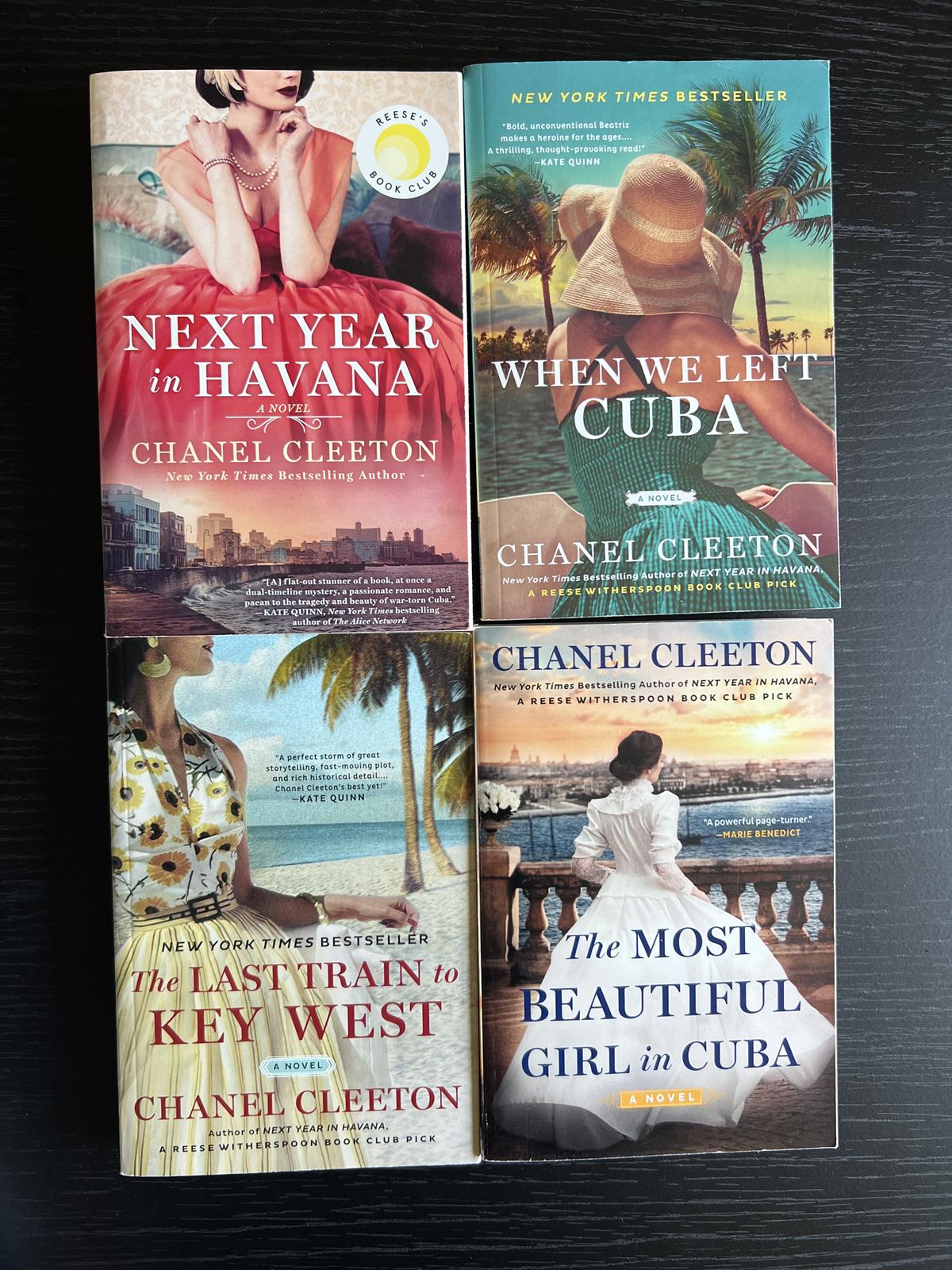 Four Chanel Cleeton books