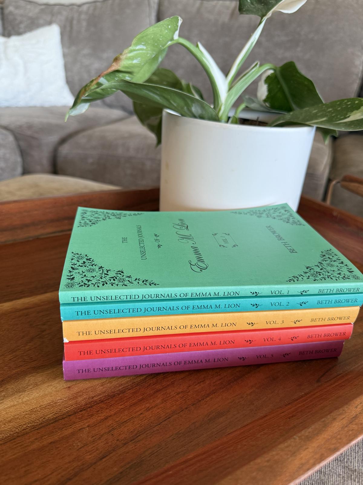 The Unselected Journals of Emma M. Lion Vol. 1-5