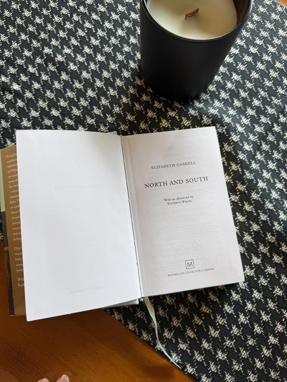 North and South inside book