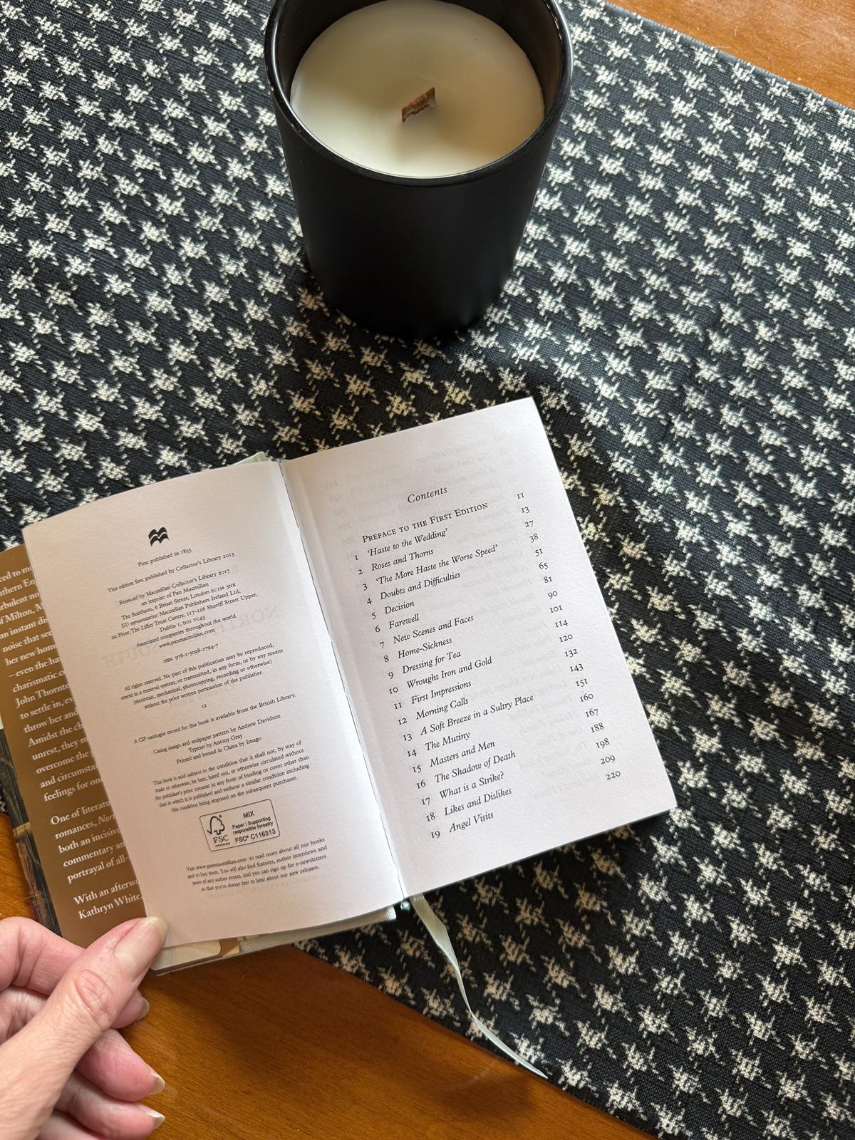 North and South table of contents