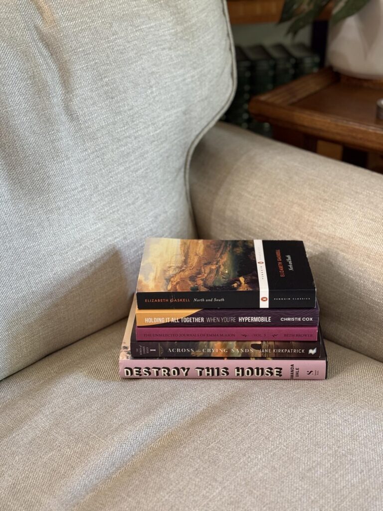 stack of books I read in September 2025