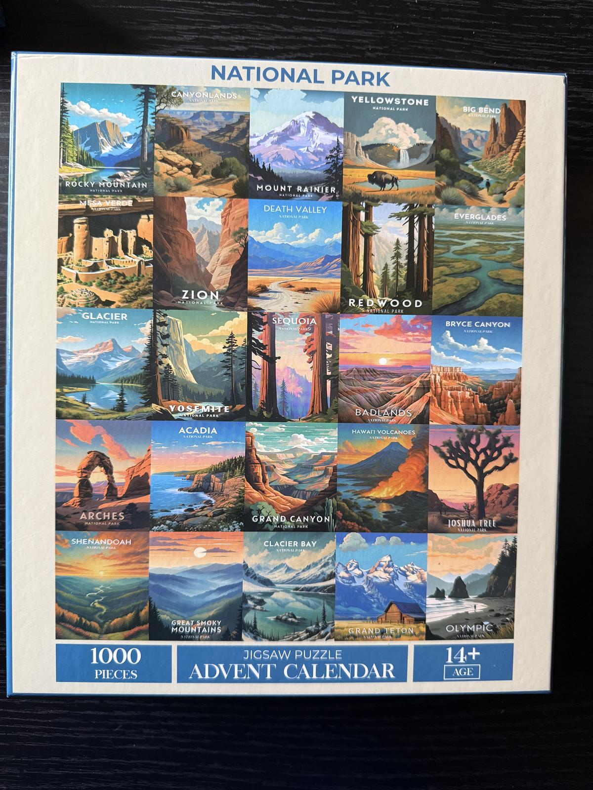 National Parks Advent Calendar