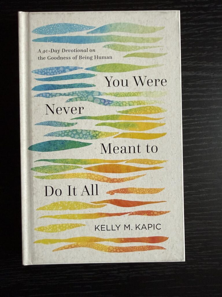You Were Never Meant To Do It All by Kelly M Kapic