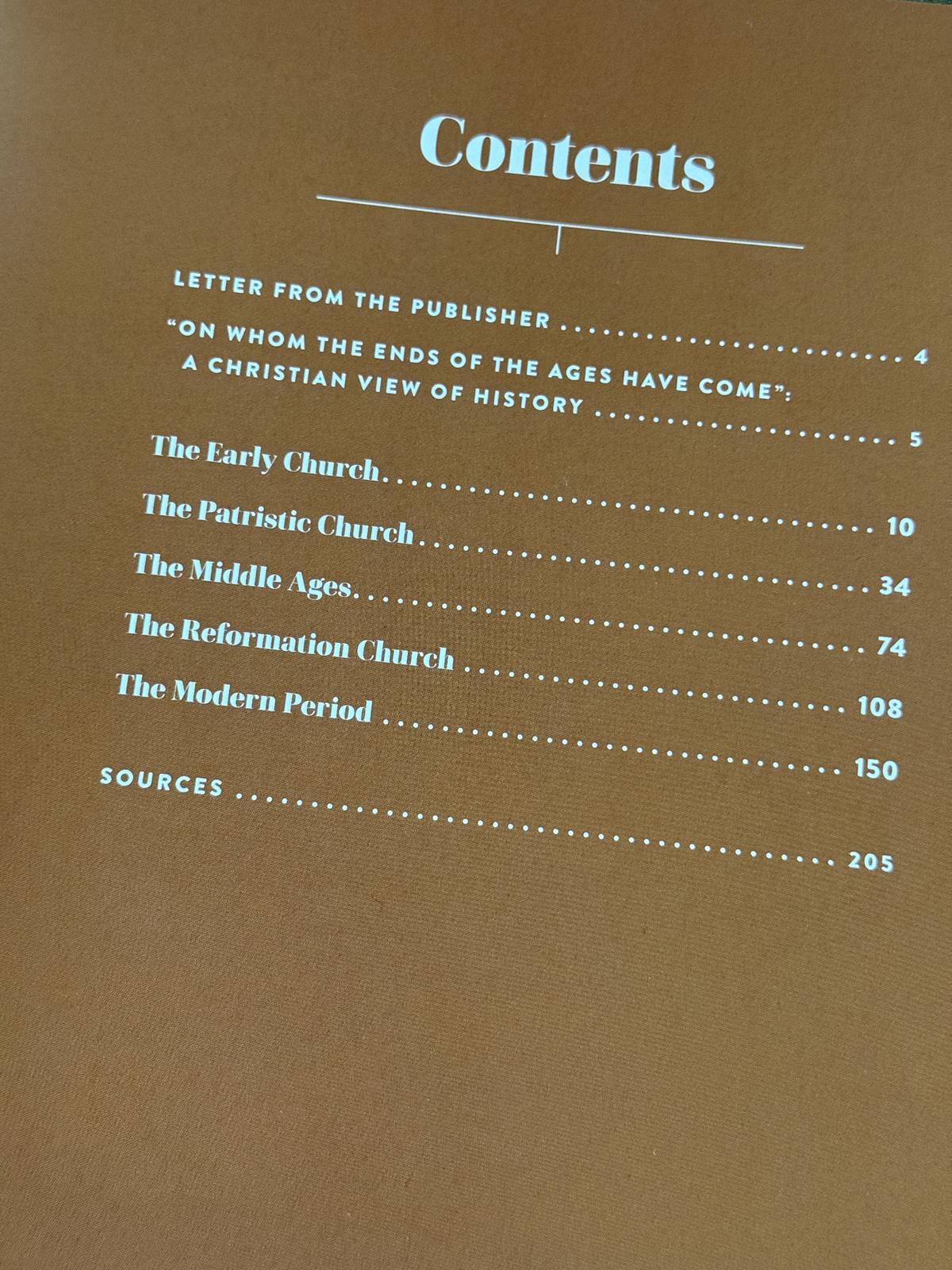 Church History Handbook Contents