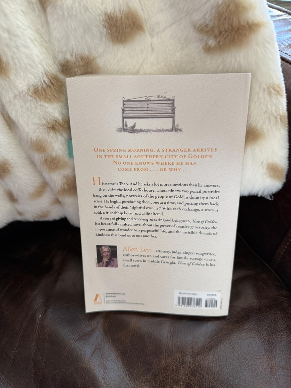 Theo of Gold book review and back cover