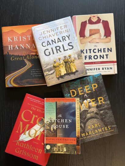 historical fiction books all set with one timeline