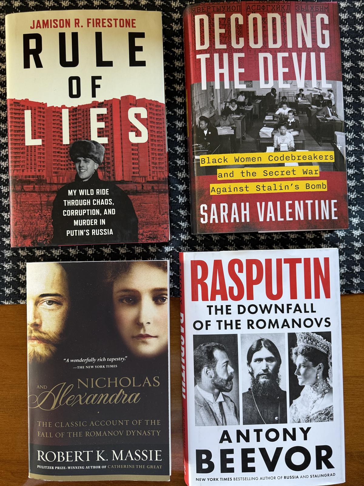 four books about Russian history