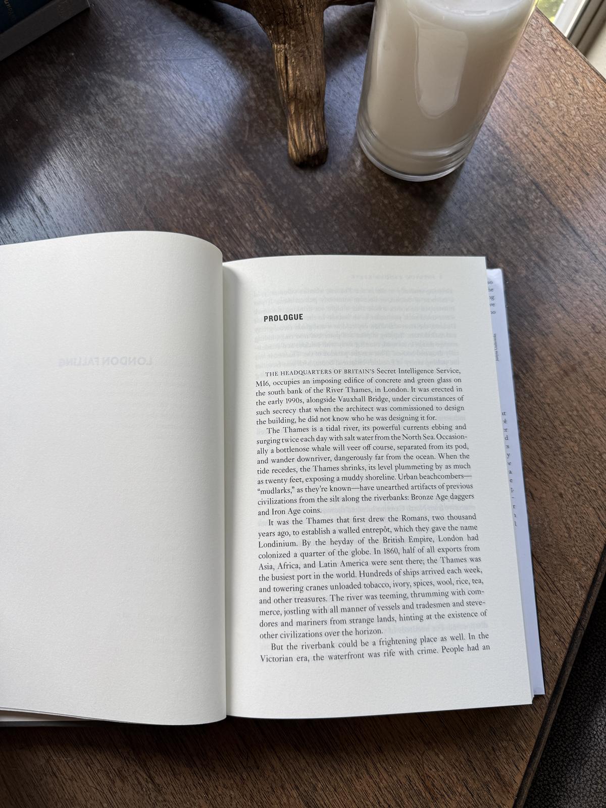 London Falling book review and prologue