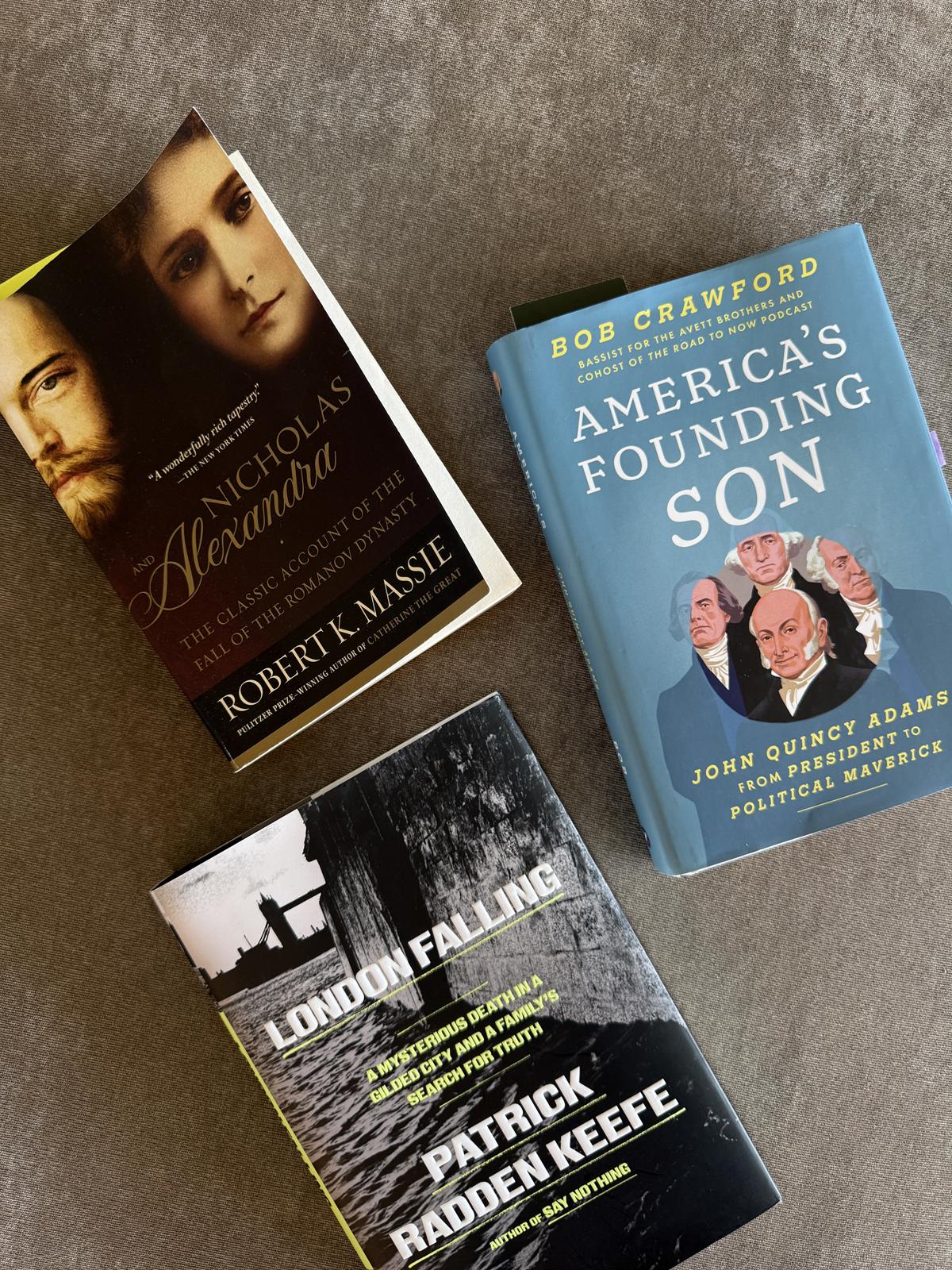 three current nonfiction reads